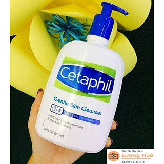 ✅【CHÍNH HÃNG】 Sữa rửa mặt làm sạch dịu nhẹ Cetaphil Gentle Skin Cleanser 500ml