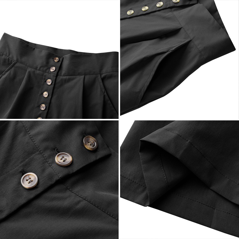 Quần Ống Rộng VONDA Phối Nút Lưng Cao Trẻ Trung Thanh Lịch Cho Nữ | BigBuy360 - bigbuy360.vn