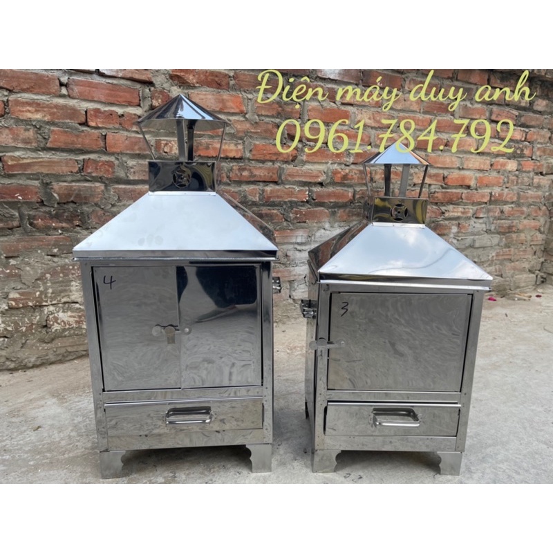 Thùng hoá vàng mã,lò hoá vàng mã  số 1 23x18x58cm dùng cho gia đình sạch sẽ ko khói bụi