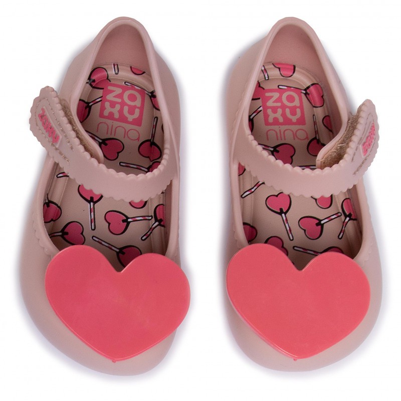 GIÀY NỮ ZAXY TRÁI TIM  Sandals MÀU ĐỎ USA