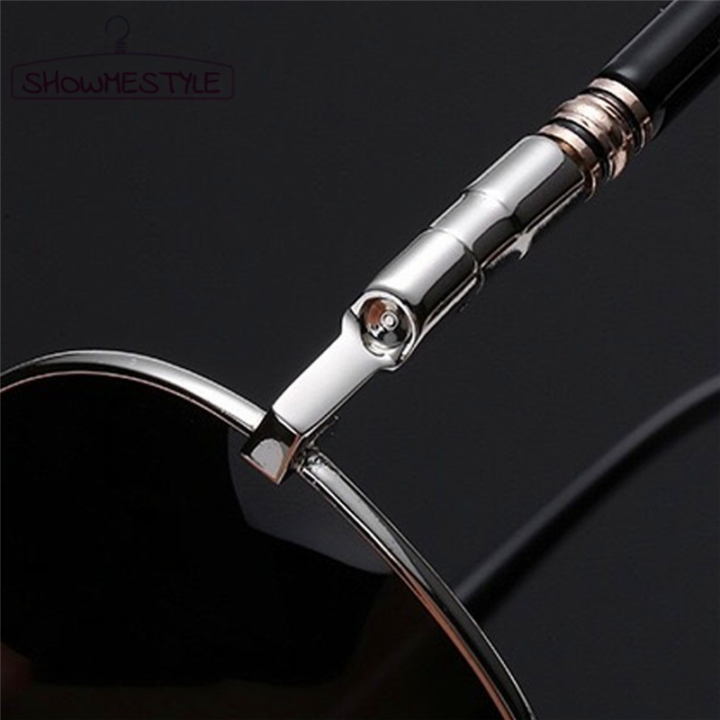 Kính mát phân cực oversized bằng hợp kim cho nam | BigBuy360 - bigbuy360.vn