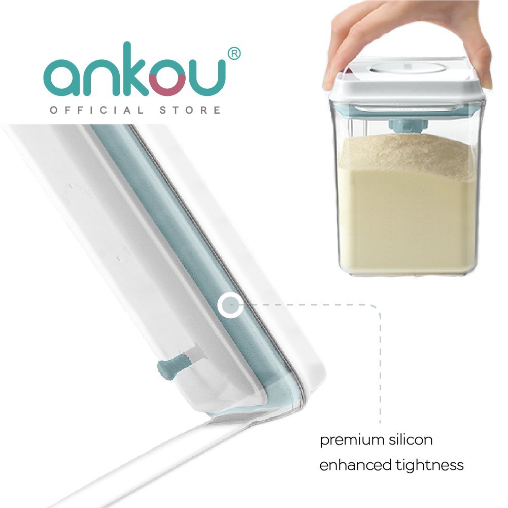 ANKOU Hộp Đựng Sữa Bột Hình Chữ Nhật 1000ml | BigBuy360 - bigbuy360.vn