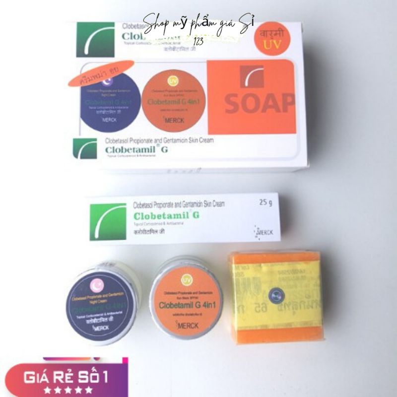 Kem Dưỡng Trắng Da Mặt, Kem Nám Cao Cấp Clobetamil G Thái Lan 25g Chính Hãng