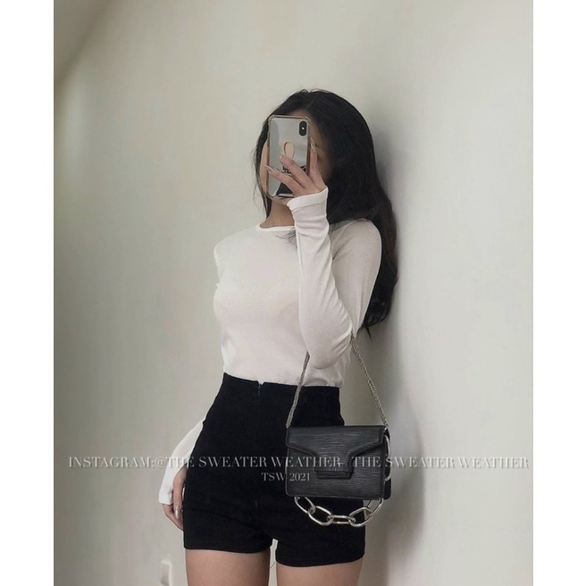 Quần sooc dance cạp cao khoá lưng ,Quần đùi cạp khoá tôn dáng cho nữ