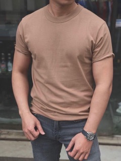 Áo thun cotton nam basic cao cấp