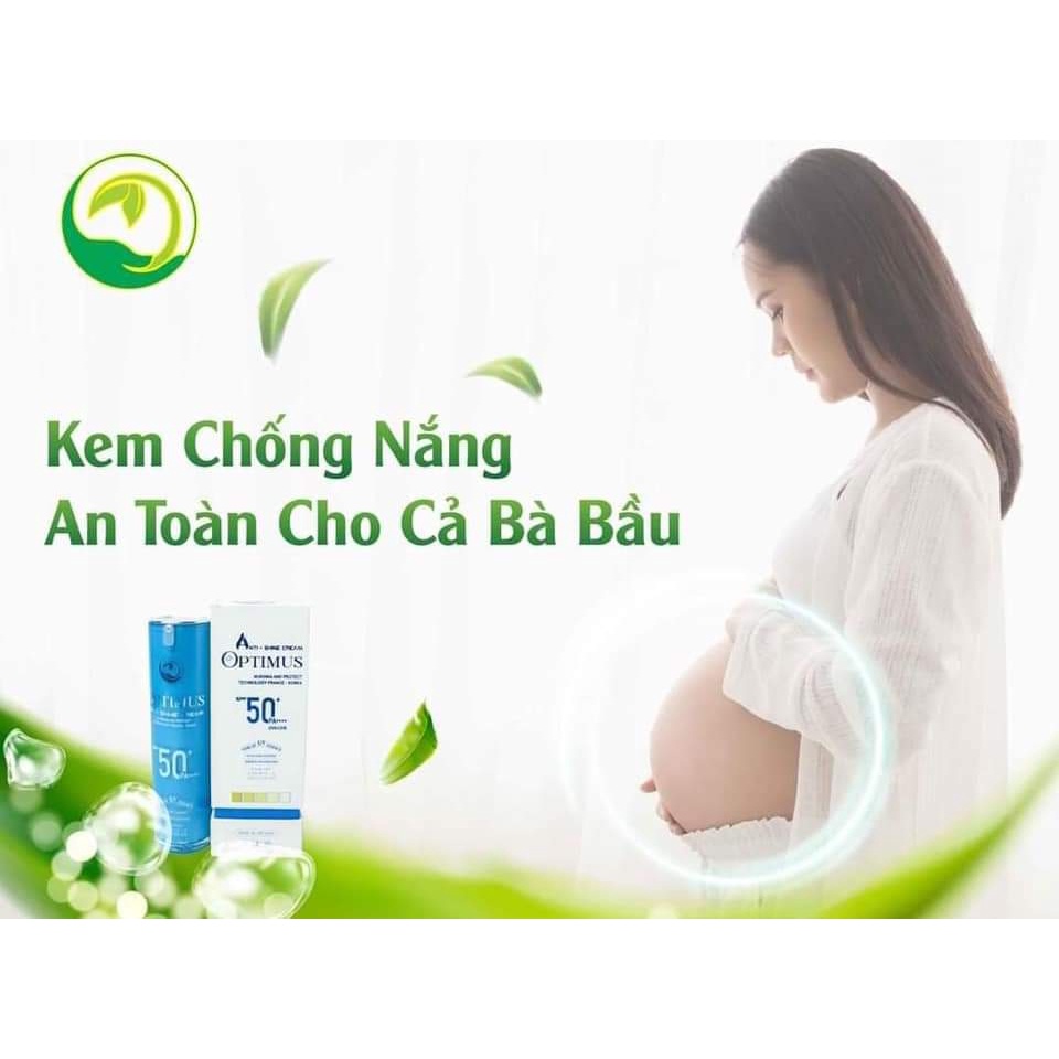 Kem chống nắng Optimus Thanh Mộc Hương - An toàn lành tính cho cả phụ nữ mang thai