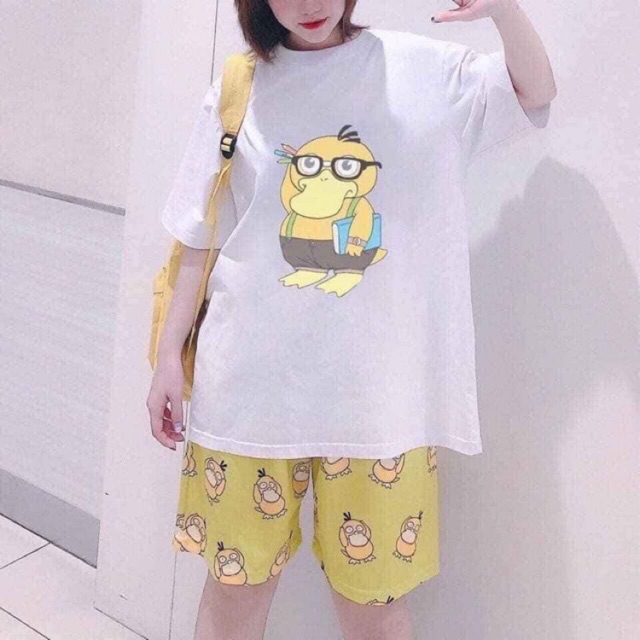 Sét bộ lửng vịt đeo kính ctue