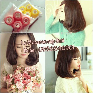 Lô macaron cụp đuôi cao cấp Bube - Lô uốn xoăn tóc