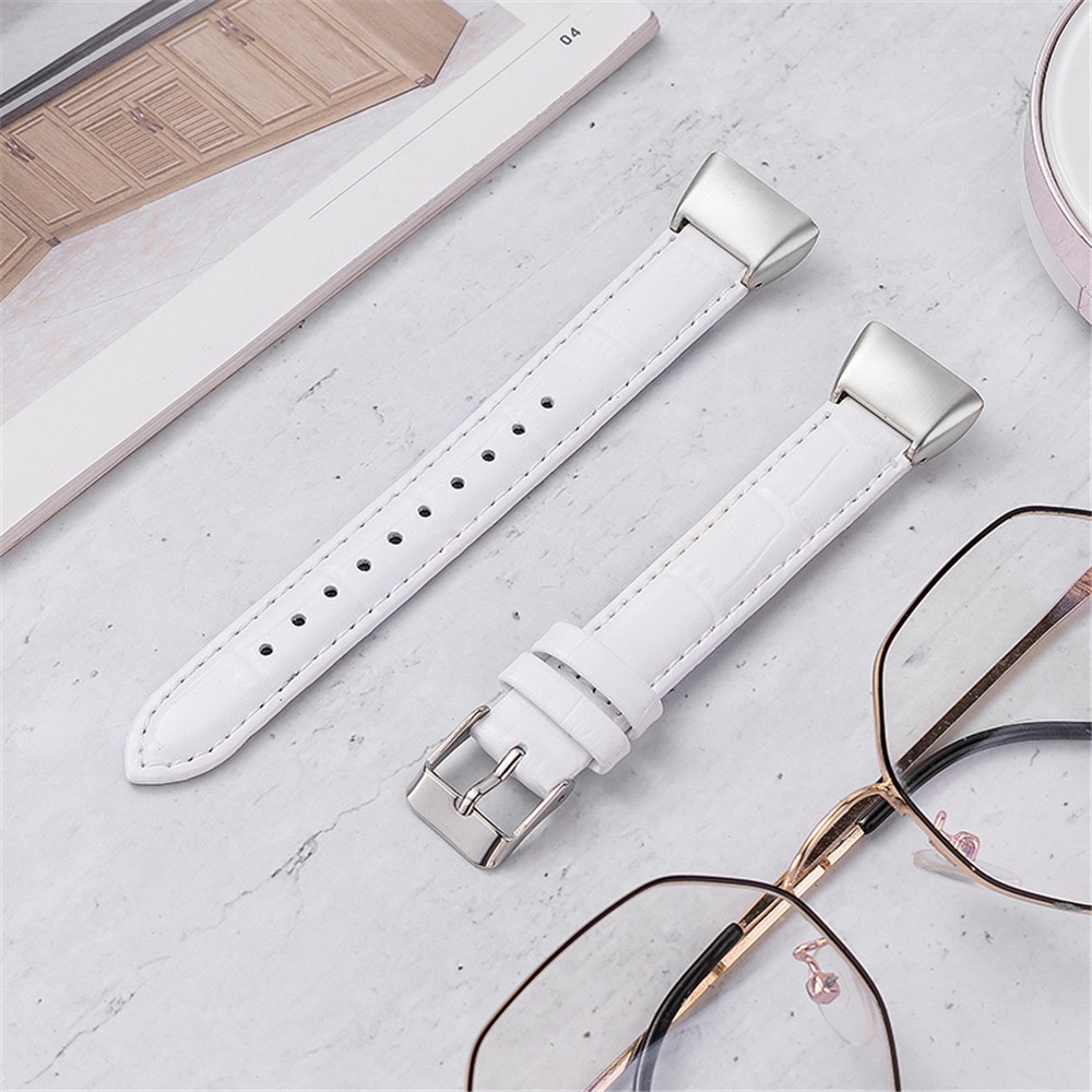 Dây Đeo Da Thay Thế Cho Đồng Hồ Thông Minh Huawei Band 8 7 6 / Honor Band 6