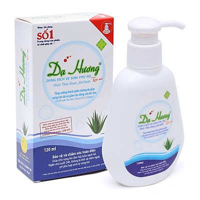 dạ hương dung dịch vệ sinh phụ nữ chiết xuất từ nha đam, trà xanh, lavender chai 100 ml,120ml