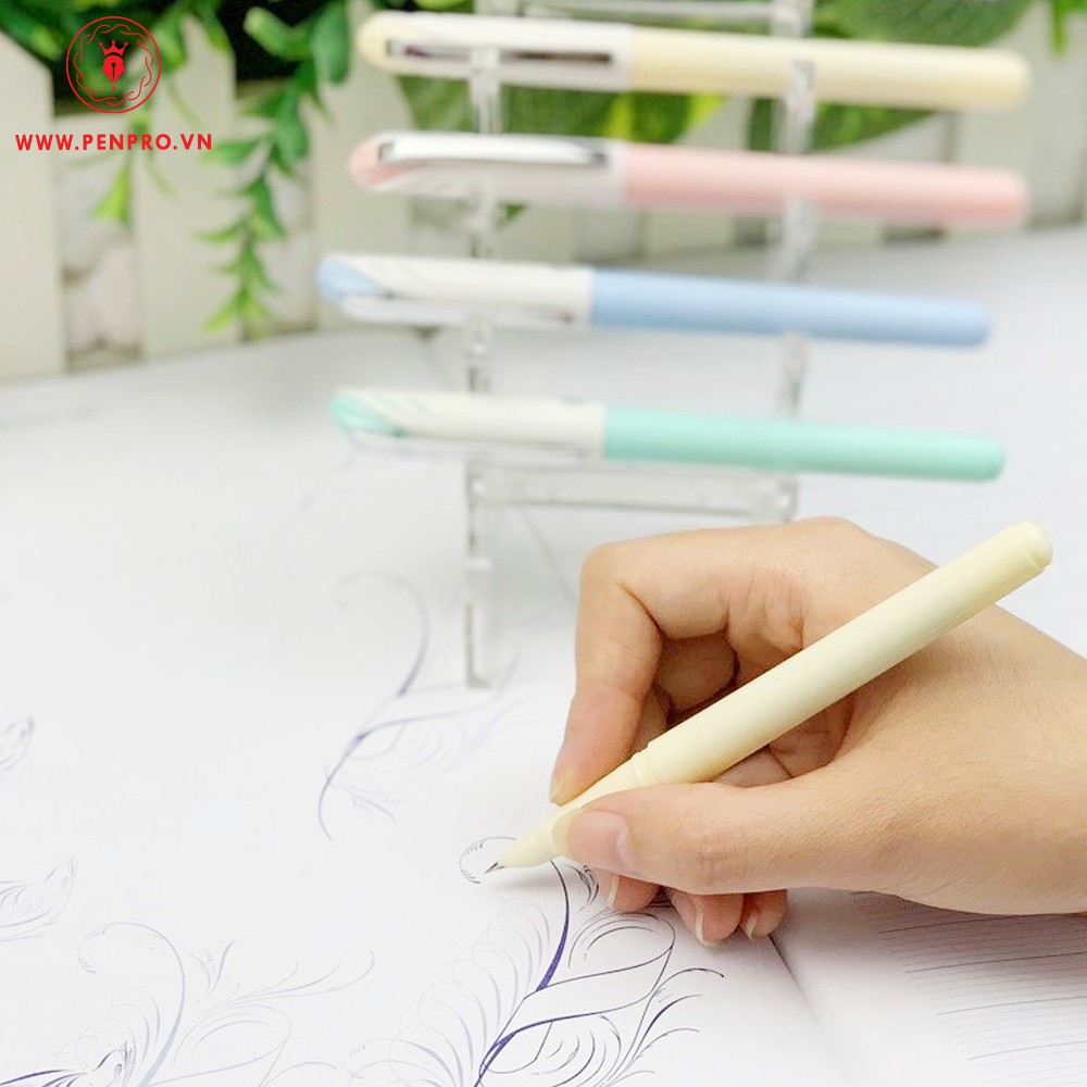 [Mã LIFE1404ALL giảm 10% đơn 50K] BÚT MÁY THẦY ÁNH SH058 KIM TINH LÁ TRE, BÚT LUYỆN CHỮ SÁNG TẠO CALLIGRAPHY, PENPRO