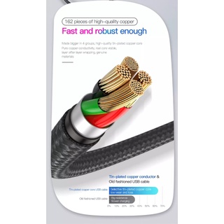 Cáp Sạc Nhanh Siêu Bền Iphone Baseus Horizontal