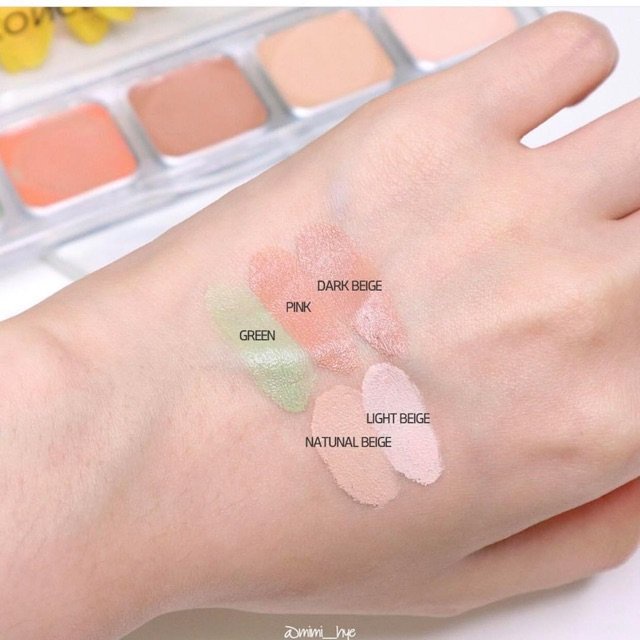 Bảng Triệt Sắc Catrice 5 Ô Che Khuyết Điểm Đa Năng  AllRound Concealer Palette