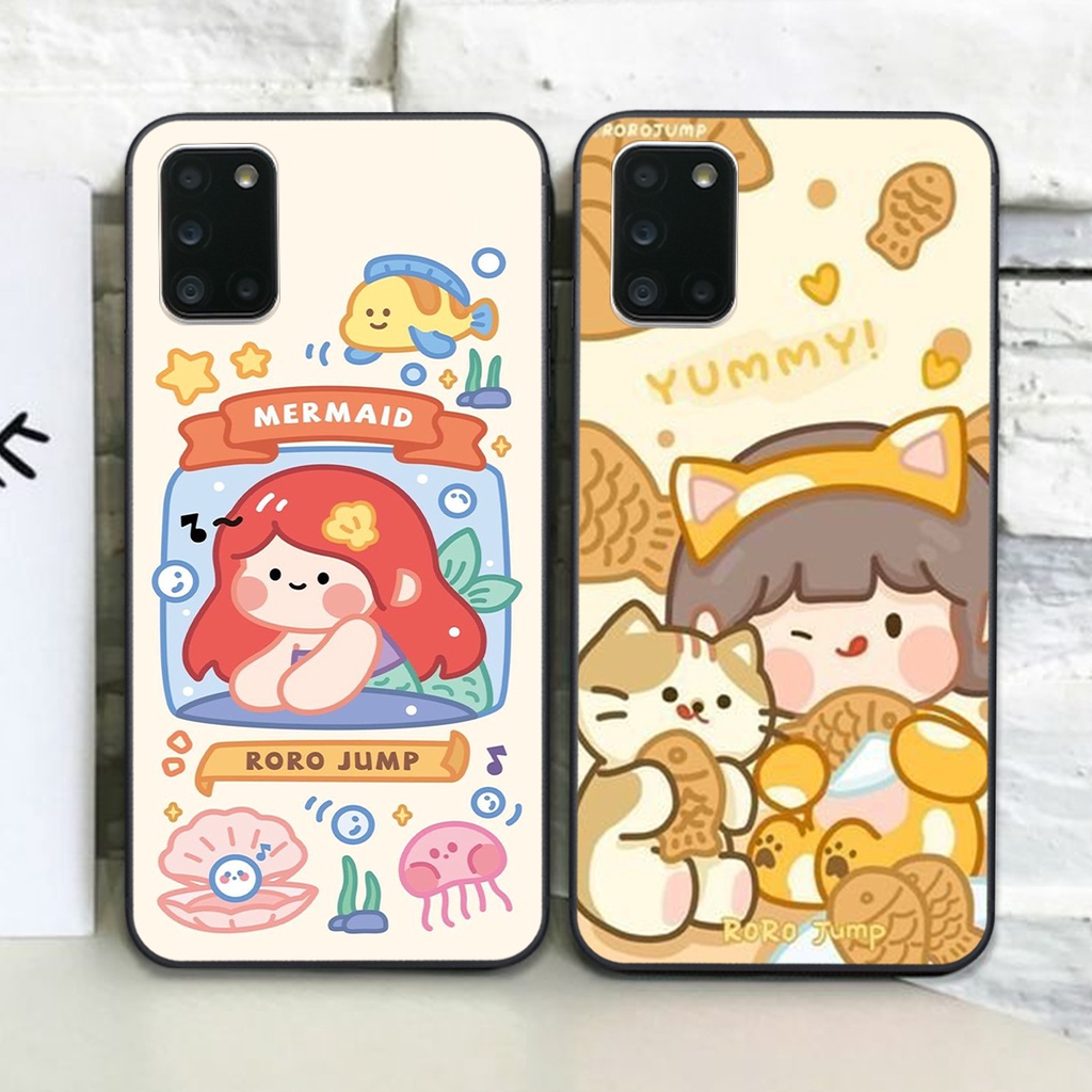 Ốp lưng Samsung A31 / A51 / A71 bộ hình Rojo Jump vui nhộn, siêu dễ thương, CUTE