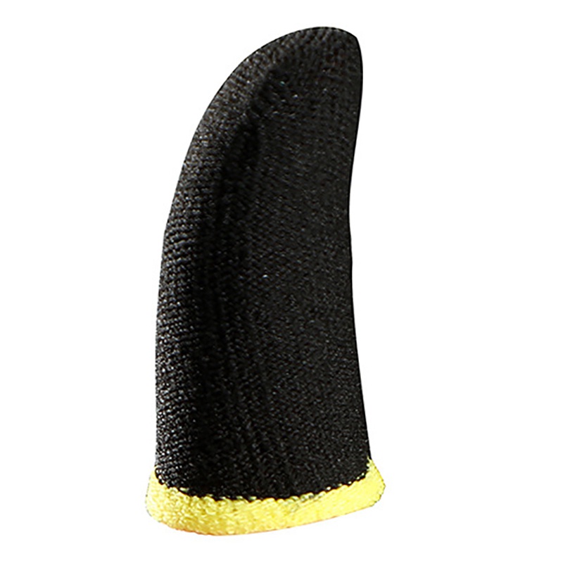 Set 36 găng đeo ngón tay 18-pin bằng sợi carbon màu đen và vàng dùng chơi game PUBG điện thoại