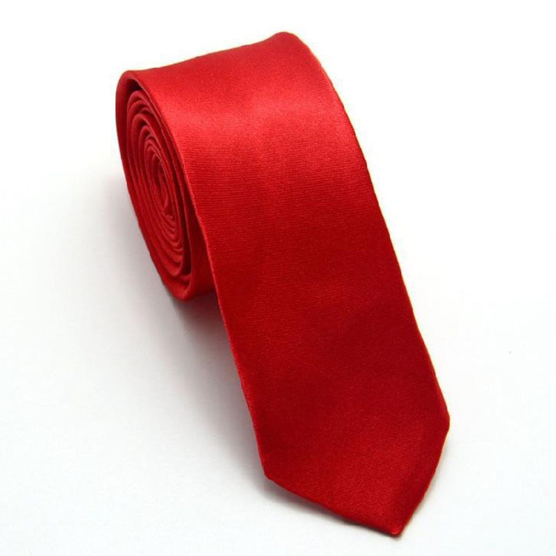 Cà Vạt Lụa Satin Ôm Dáng Thời Trang Cho Nam