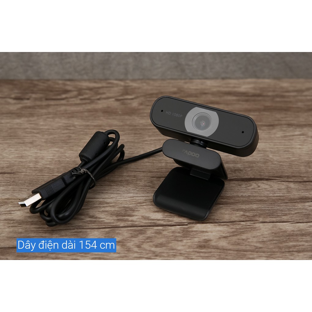 Webcam Rapoo C200 HD 720p-Webcam Rapoo C260 FullHD 1080p Micrô đa hướng tích hợp CHÍNH HÃNG BH 2 NĂM | BigBuy360 - bigbuy360.vn