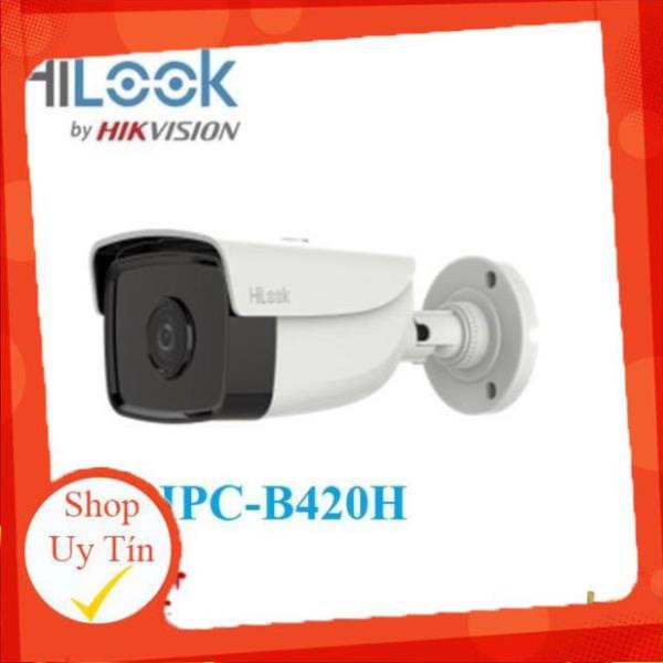 [Mã 154ELSALE2 giảm 7% đơn 300K] Camera IP hồng ngoại 2.0 Megapixel HILOOK IPC-B420H - Hàng chính hãng