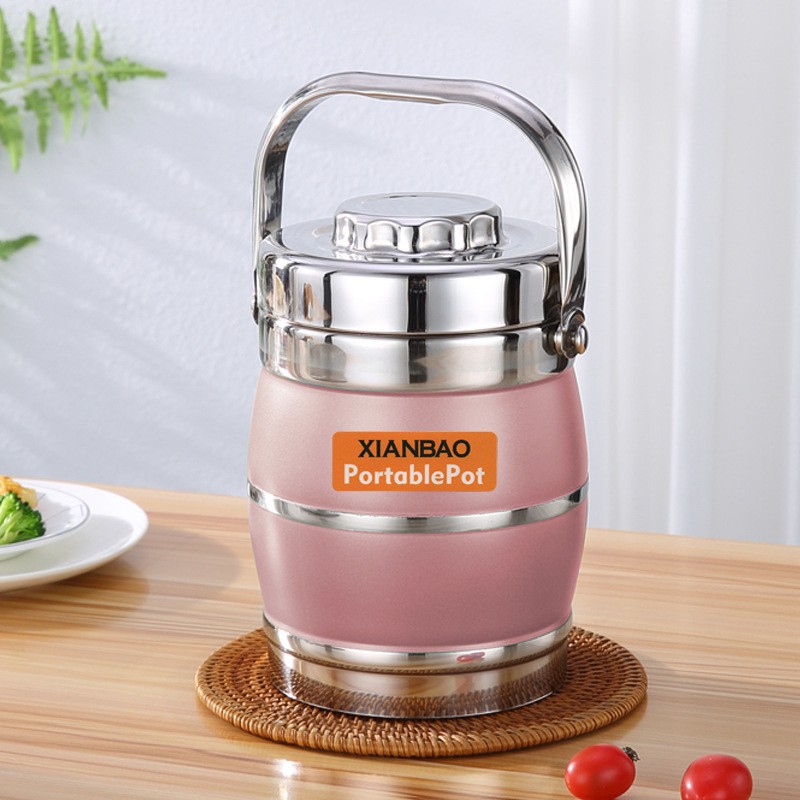 Cặp lồng inox 304 XIANBAO loại 1.6L