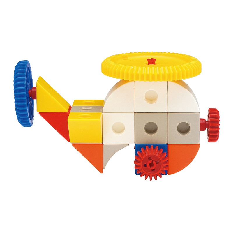 Đồ chơi lắp ráp Xe hơi mini 24 mô hình 51 miếng ghép 7417 Gigo toys