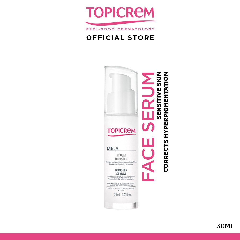 TINH CHẤT LÀM TRẮNG SÁNG DA, NHẠT NÁM LÀM MỀM MỊN DA TOPICREM MELA BOOSTER SERUM 30ml