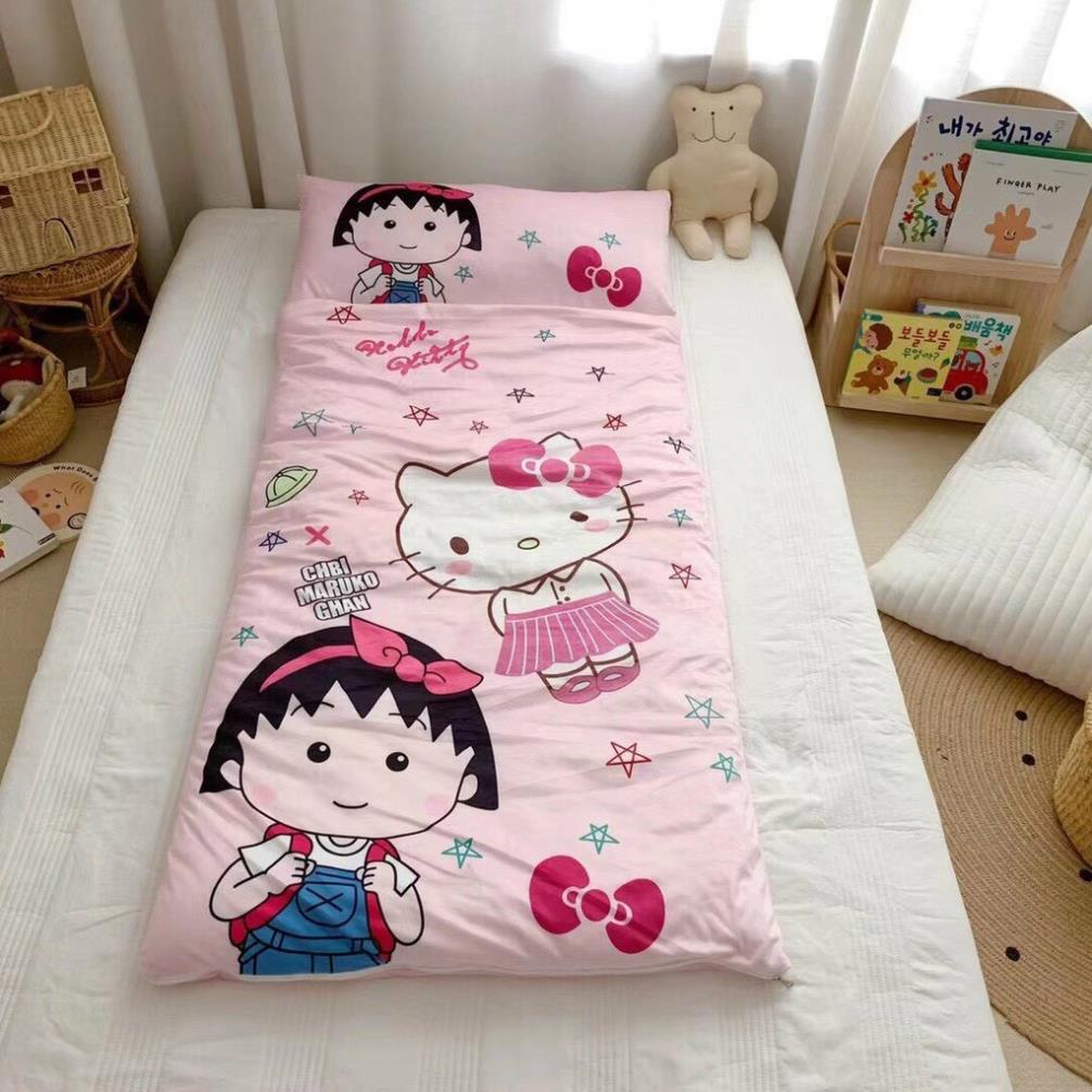 Túi ngủ cho bé, Túi ngủ trẻ em chất liệu nỉ nhung cao cấp