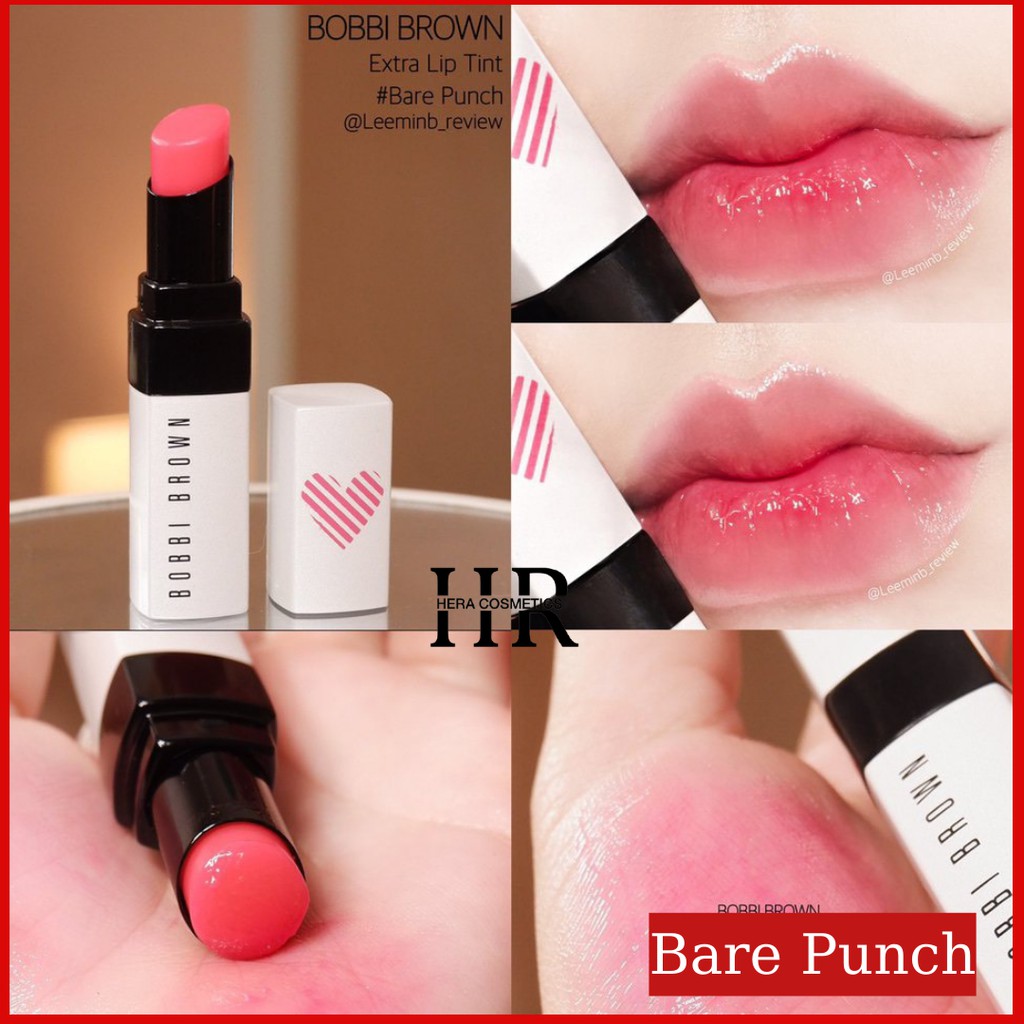 Son dưỡng môi có màu Bobbi Brown extra lip tint- bare pink-melon-punch-rasberry-nude | BigBuy360 - bigbuy360.vn