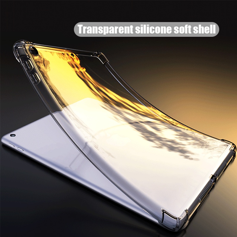Ốp Máy Tính Bảng TPU Silicon Trong Suốt Có Túi Khí Cho Samsung Galaxy Tab S6 Lite 2022 SM-P613 SM-P619
