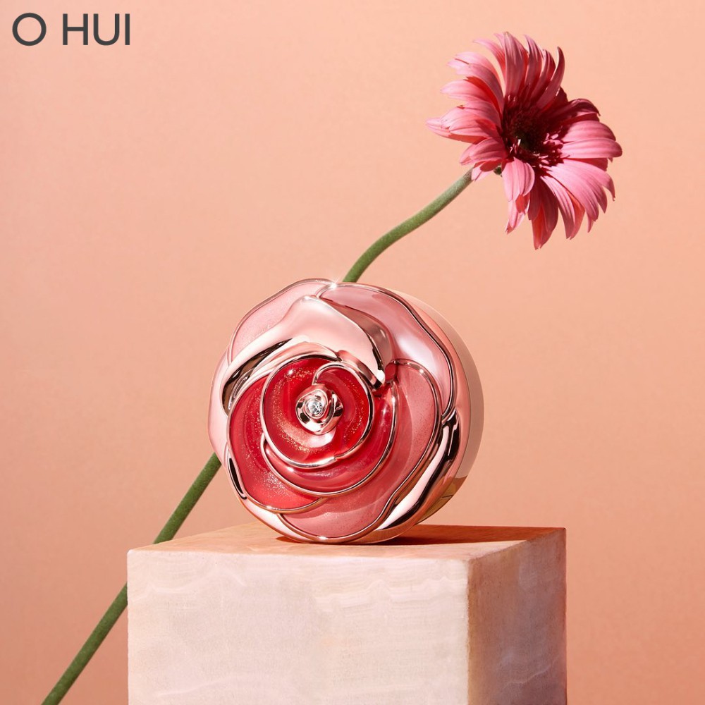 Bộ Phấn Nước Hoa Hồng Phiên Bản Giới Hạn OHUI Ultimate Cover Cushion Moisture Coral Rose Edition Set 45g