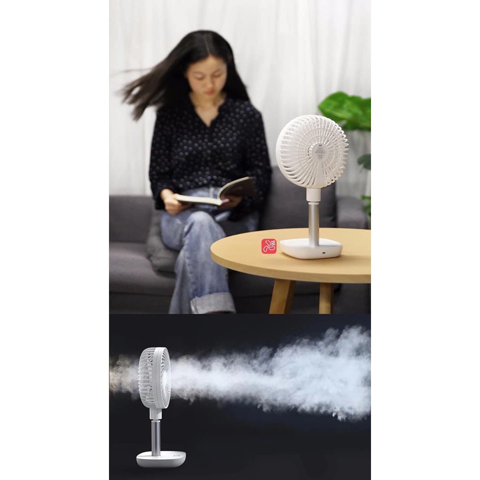 Quạt Yoobao F1 10000mah,pin sạc 60h liên tục. | BigBuy360 - bigbuy360.vn