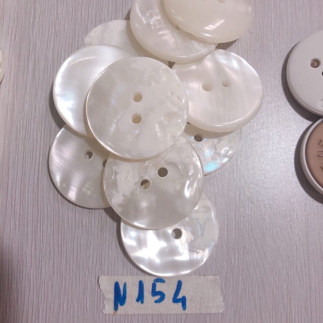 Combo 5 nút áo size to N152-N155