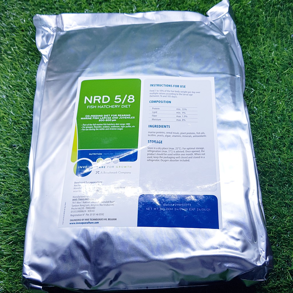 Cám Thái INVE 5/8 - Thức Ăn Cho Cá Cảnh (Bao 3kg)