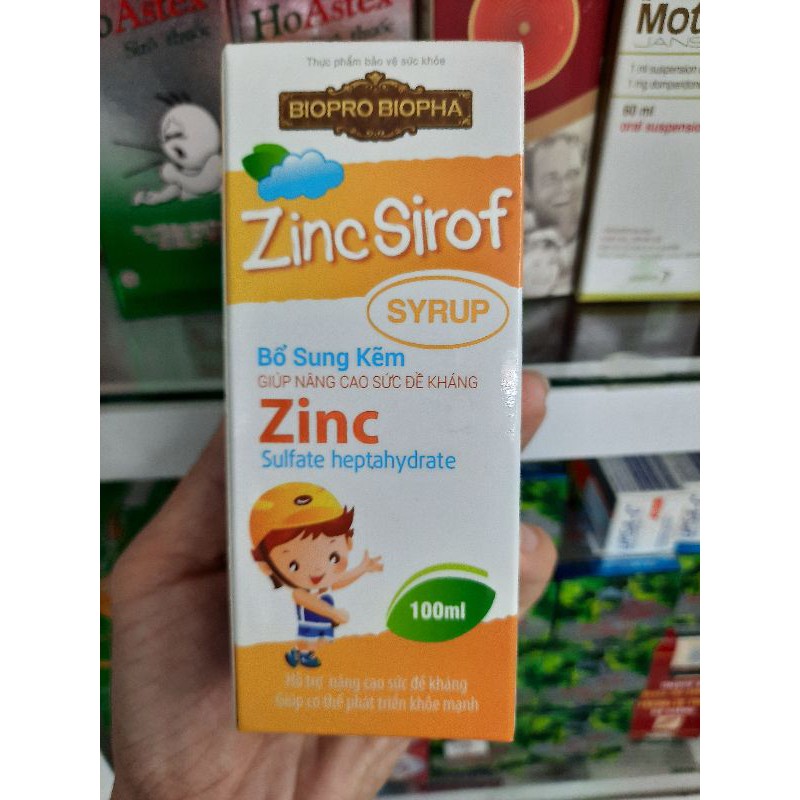 ✅ Siro ZINC SIROF Bổ Sung Kẽm Tăng Sức Đề Kháng(100ml)