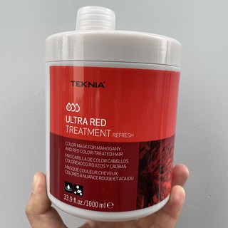 Kem ủ tóc cho tóc nhuộm đỏ Lakme Teknia Ultra Red Treatment Refresh 1000ml