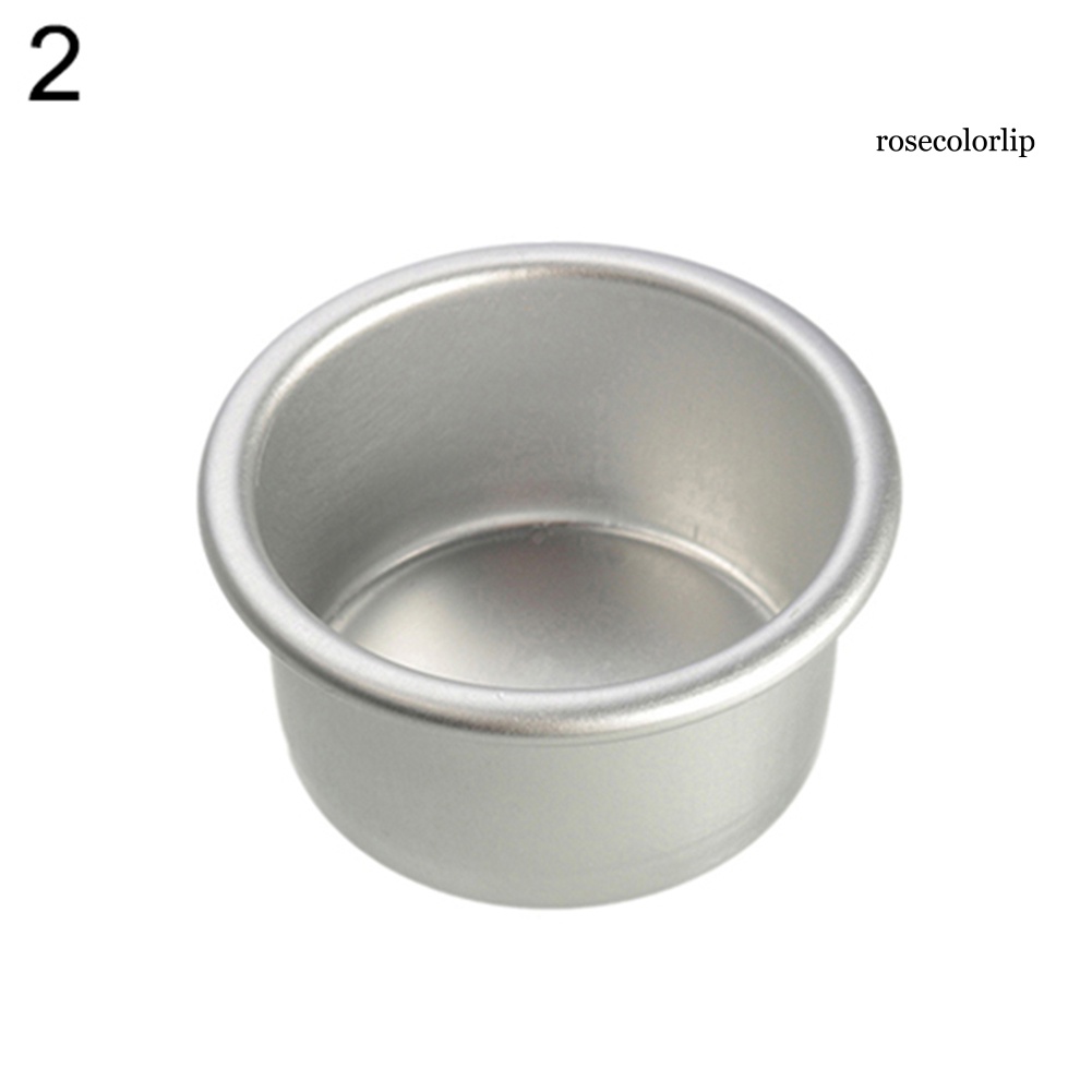Khuôn Làm Bánh Hình Tròn Bằng Hợp Kim Nhôm Chống Dính 2 / 4 / 6 / 8 Inch