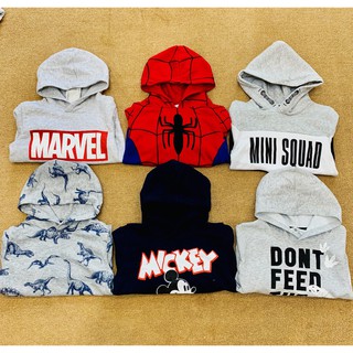 Áo nỉ mũ h&m trộn