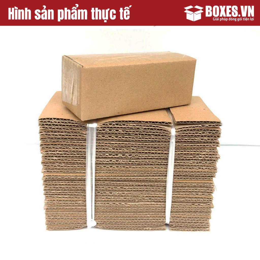 Thùng Carton, Hộp Carton 16x6x6 Đóng Gói Hàng Combo 20 Cái