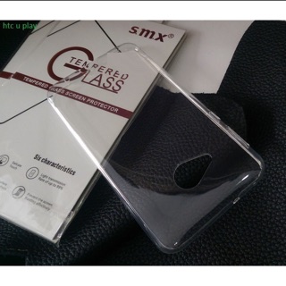 Ốp lưng dẻo silicon trong suốt cho HTC U play