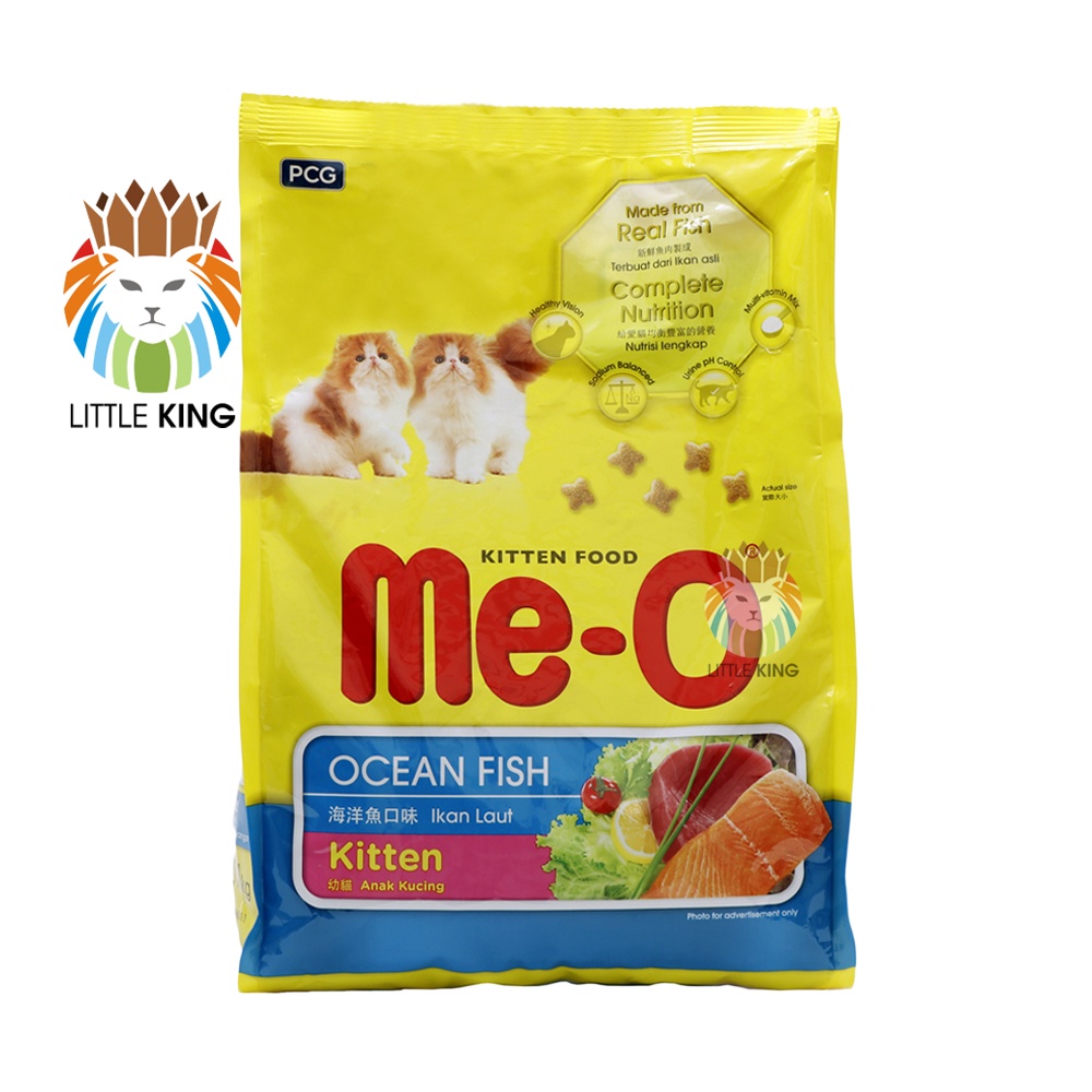 Thức ăn cho mèo con dưới 1 tuổi Me-O Kitten gói 400gr, thức ăn hạt cho mèo giá rẻ Little King pet shop