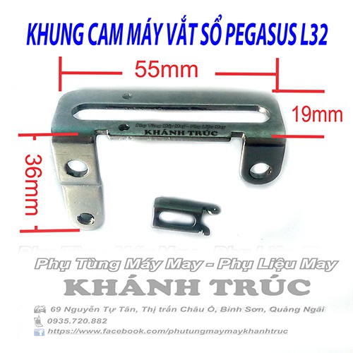 Khung cam máy vắt sổ PEGASUS L32 máy may công nghiệp