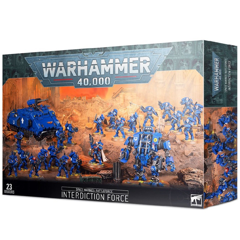 MÔ HÌNH WARHAMMER: SPACE MARINES INTERDICTION FORCE