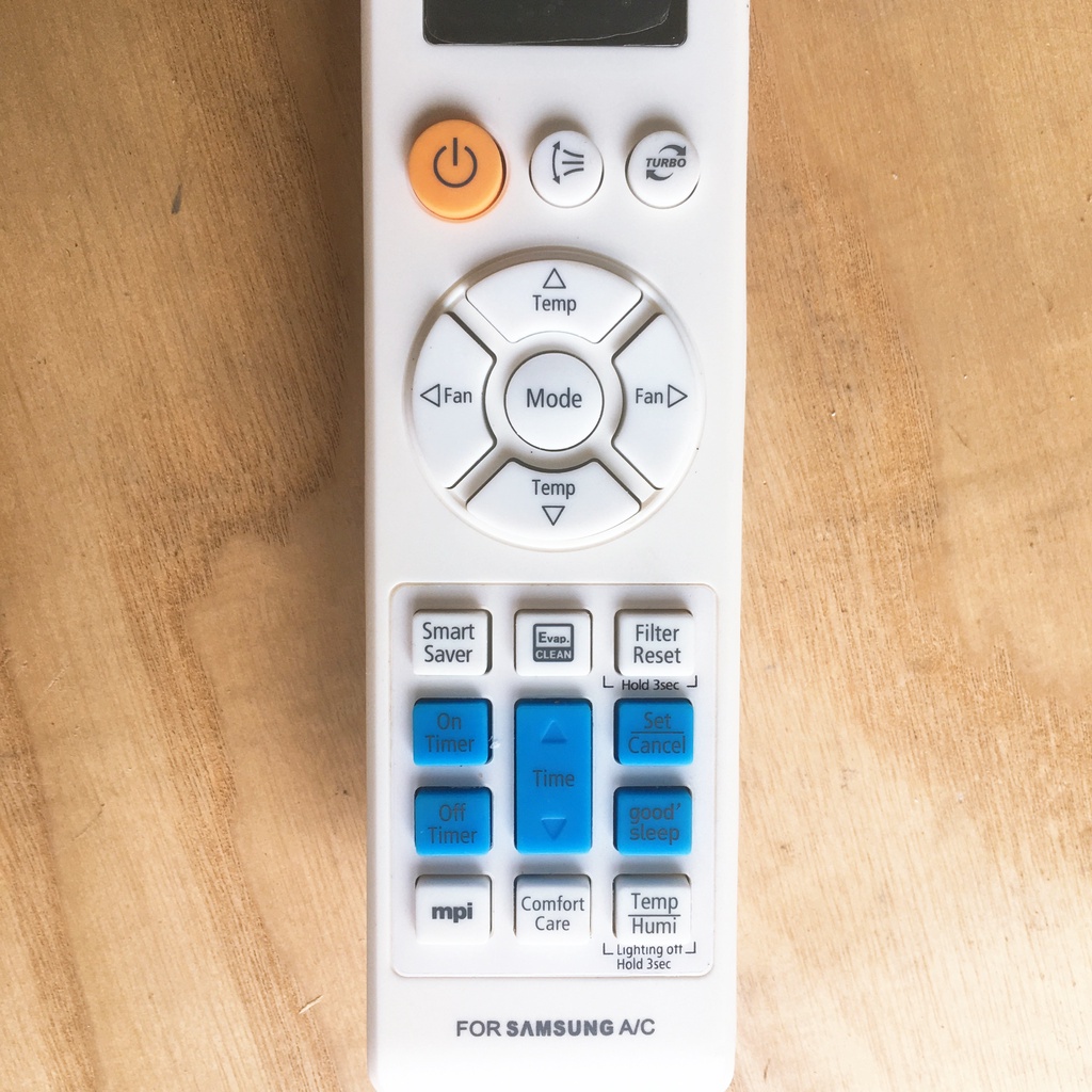 Remote máy lạnh Samsung [TẶNG KÈM PIN] Khiển remote điều hoà máy lạnh Samsung