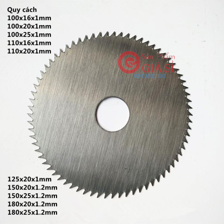 Đĩa cưa cắt gỗ Đường kính 100-180 mm ❤️freeship❤️