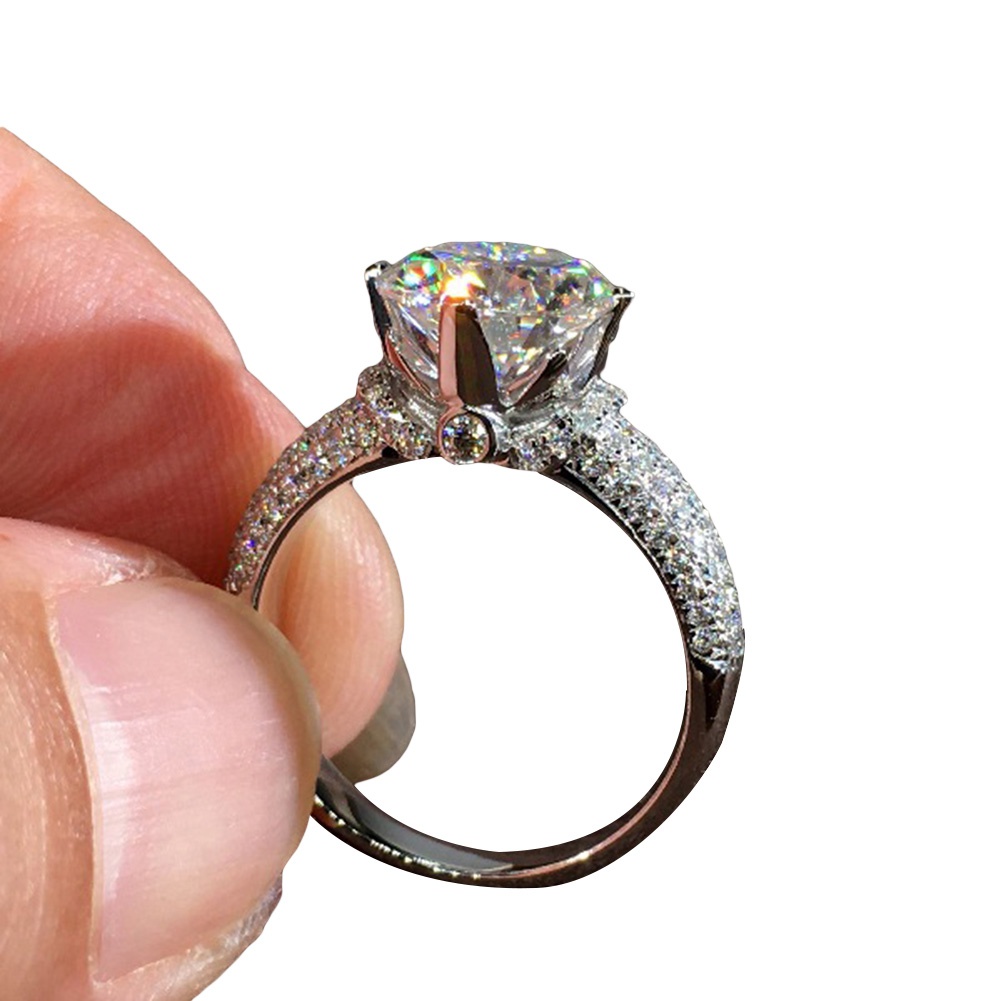 Nhẫn ĐíNh Đá Zircon Sang TrọNg Cho Nữ