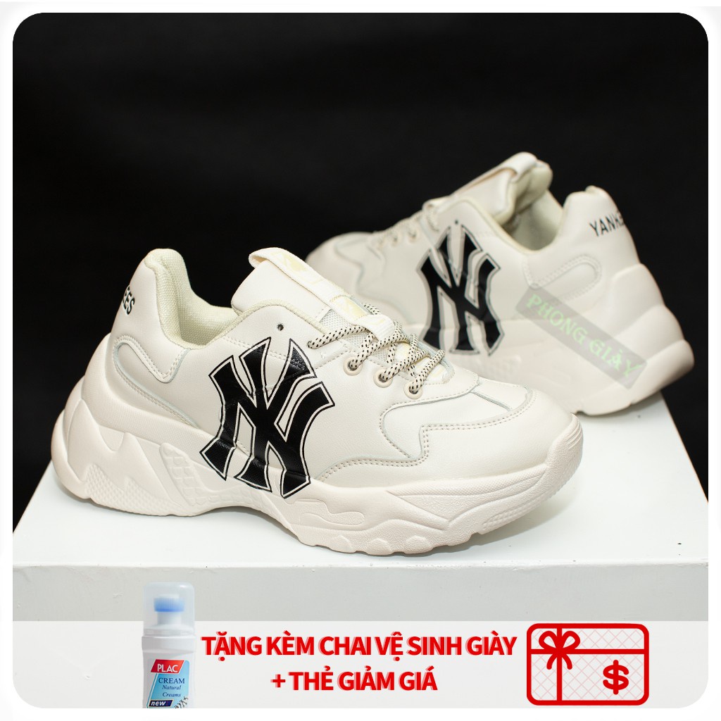 [SALE ĐẬM] Giày thể thao sneaker 𝐌𝐋𝐁 Trắng chữ NY Đen Bản Đẹp hot trend 2021 Full box bill