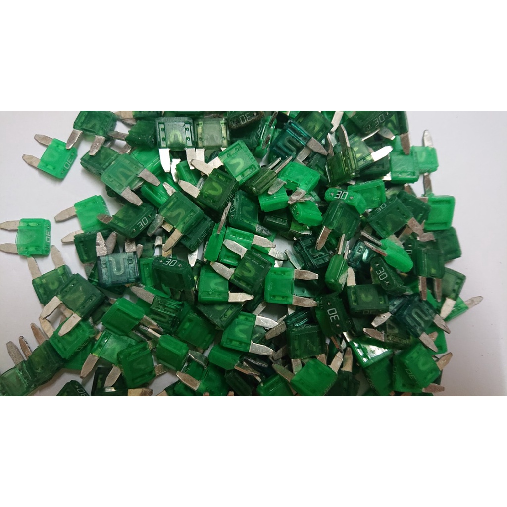 Combo 20 cầu chì ô tô chân nhỏ 5A, 7.5A, 10A,15A,20A, 25A, 30A