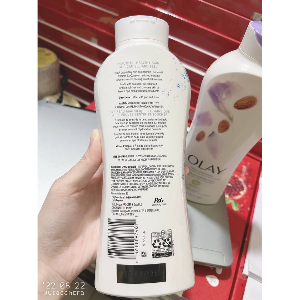 sữa tắm olay 650ml