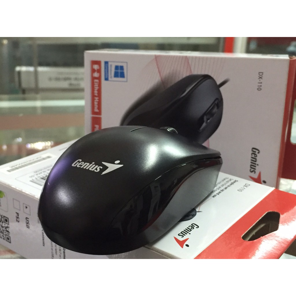CHUỘT QUANG GENIUS DX-110 ĐEN