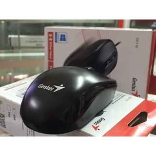 CHUỘT QUANG GENIUS DX-110 ĐEN (1000DPI, CÓ DÂY)