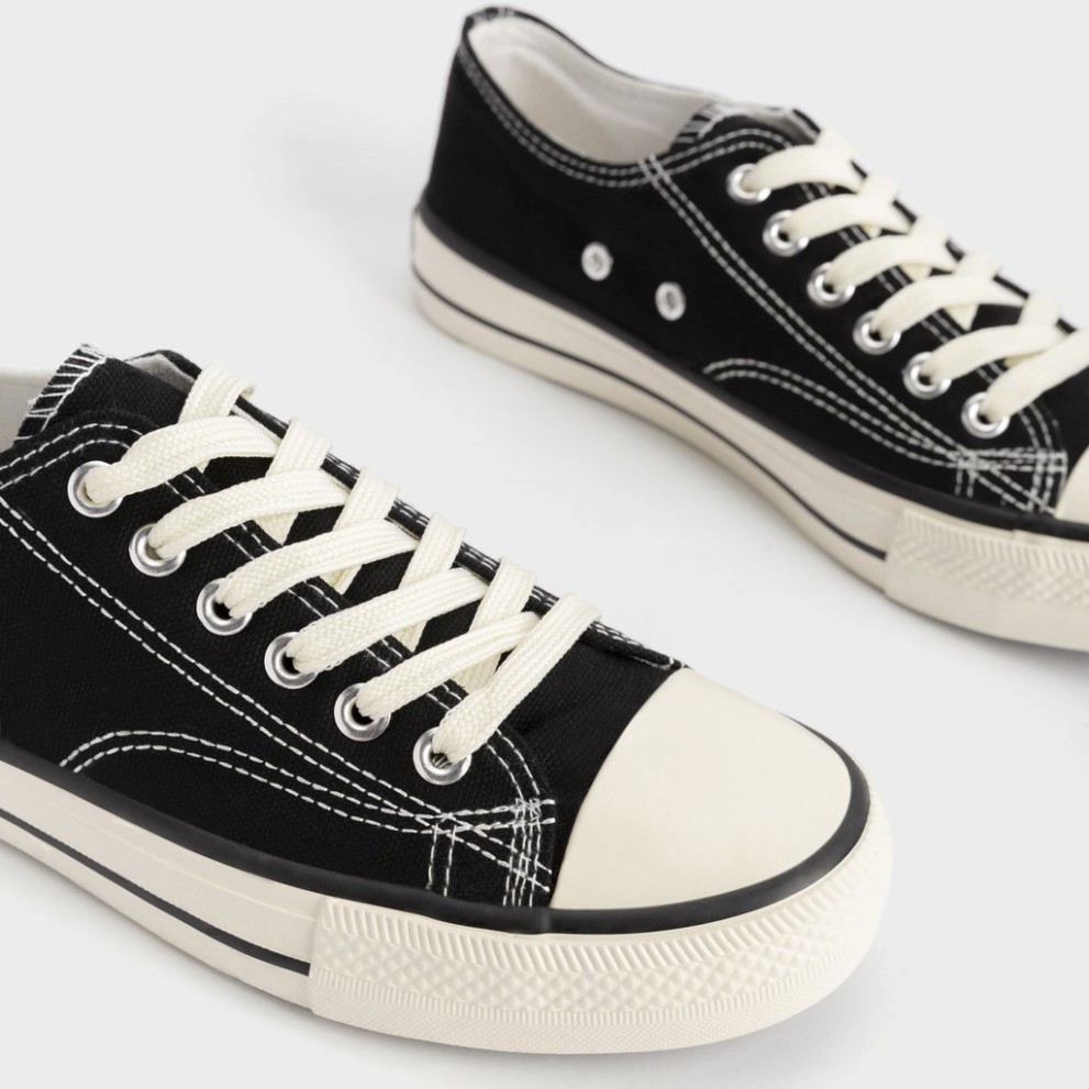 Giày Thể Thao Nữ Sneaker Trơn Basic - GSK376